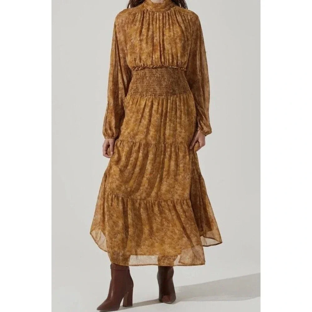 ASTR The Label boho Size XL Long Sleeved Dress
